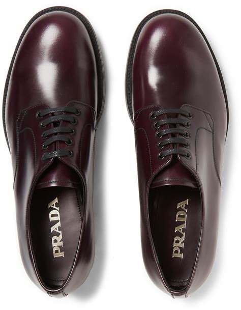 prada spazzolato shoes women|prada spazzolato derby loafers.